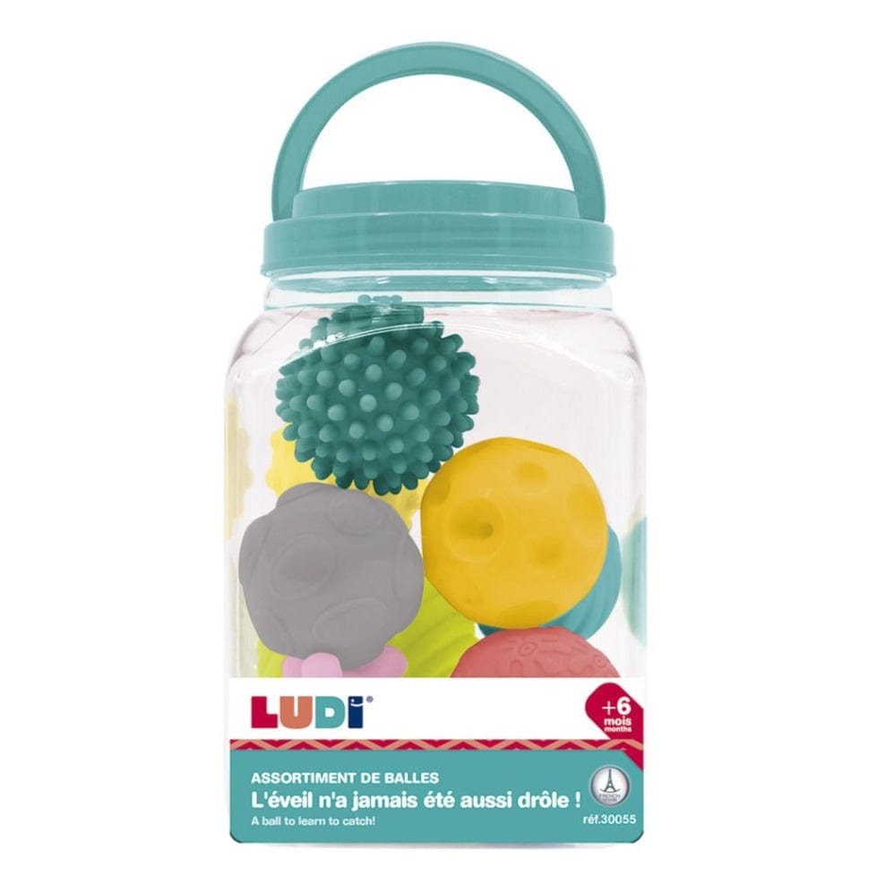 LUDI Pelota 8 pelotas sensoriales LU30055
