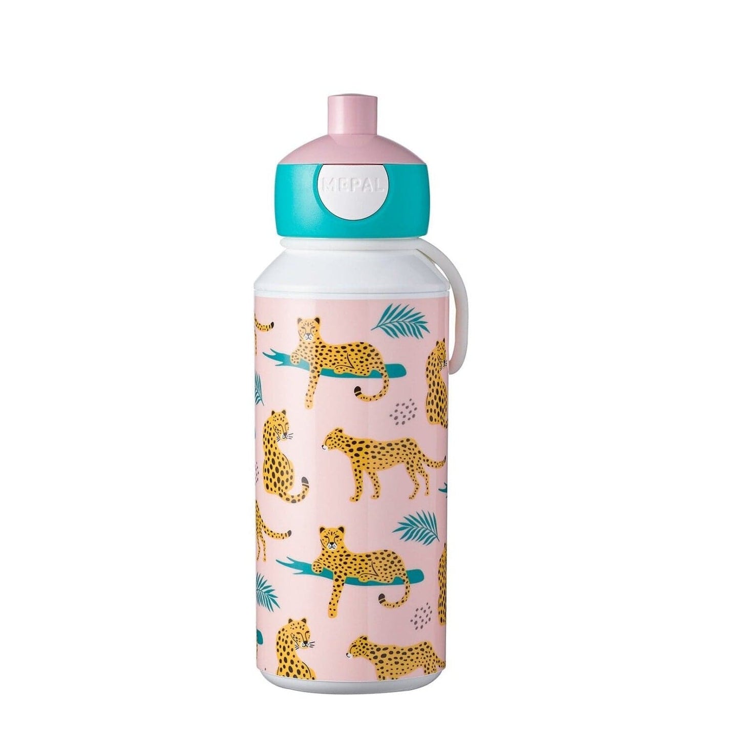 Mepal Alimentación Botella de agua pop up 400 ML Leopardo 107410065388