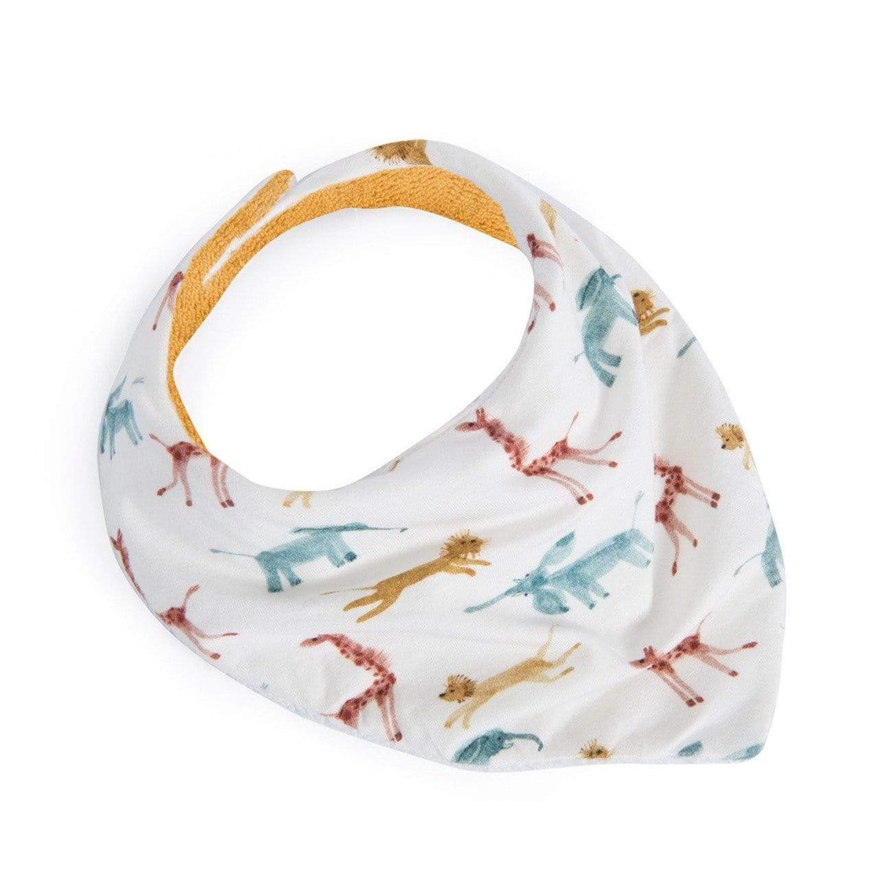 MOULIN ROTY Accesorios bebé Babero bandana Animales Baobab Fondo Blanco 669271