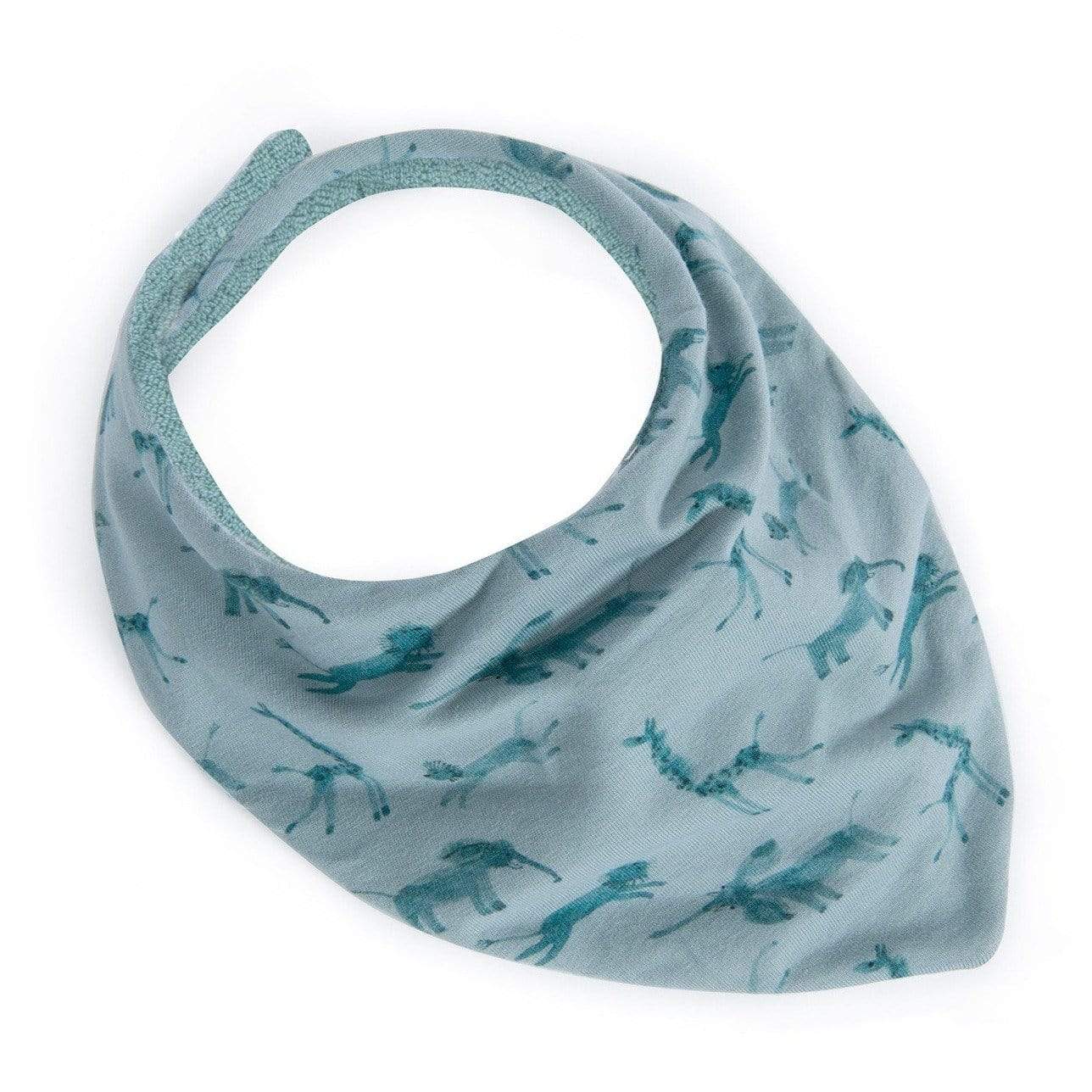 MOULIN ROTY Accesorios bebé Babero bandana Animales Baobab Gris y animales Azul 669272