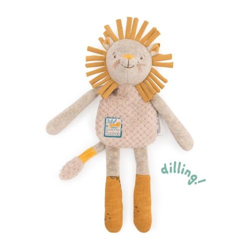 MOULIN ROTY Accesorios bebé Doudou Sonajero León Baobab 669023