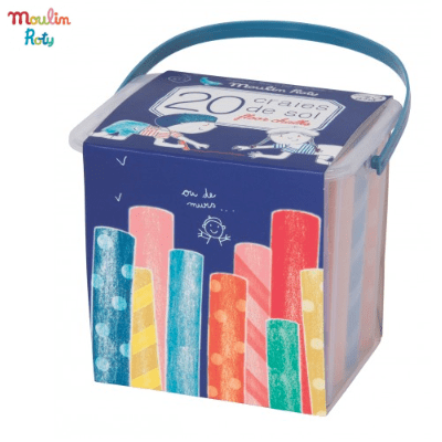 MOULIN ROTY Arte y Manualidades +3 Caja de Tizas Gigantes 713135