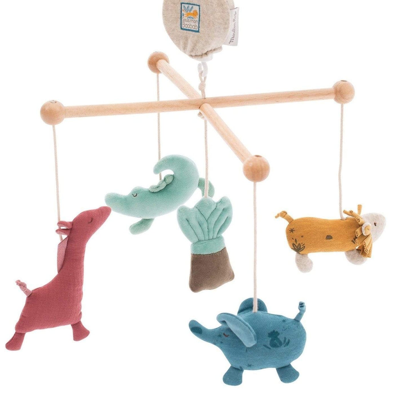 MOULIN ROTY Decoración Móvil Musical Baobab 669056