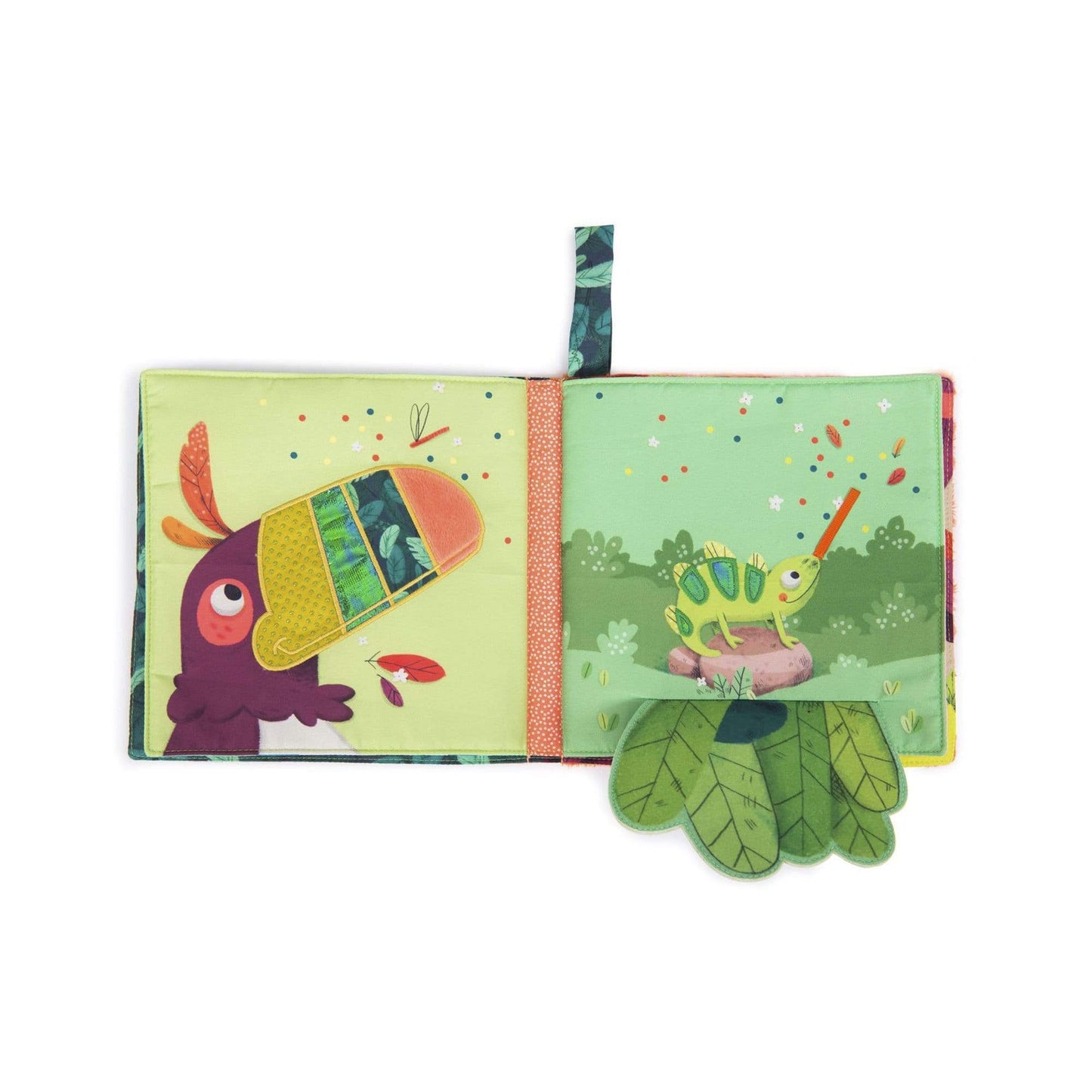 MOULIN ROTY Libros Libro textil actividades dans la Jungla 668084