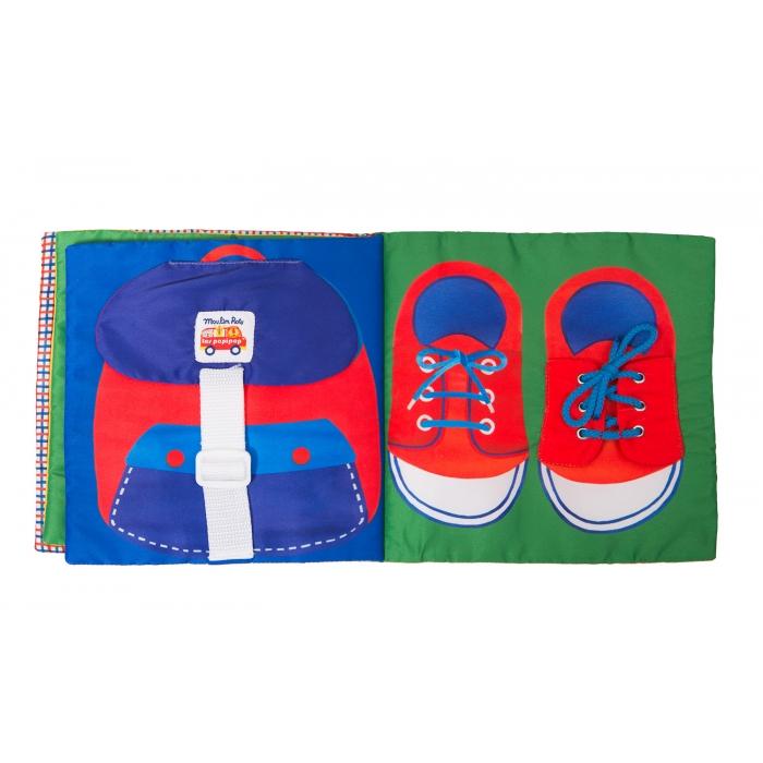 MOULIN ROTY Libros Libro textil me visto Popipop 661077