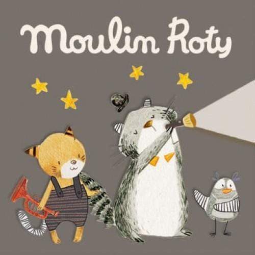 MOULIN ROTY Música y teatro Caja con 3 cuentos para linterna proyectora - Los Bigotudos 666364