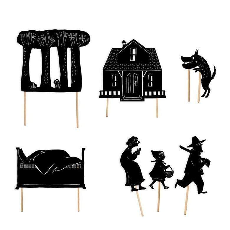 MOULIN ROTY Música y teatro Juego de Sombras "Caperucita Roja" Pequeñas Maravillas