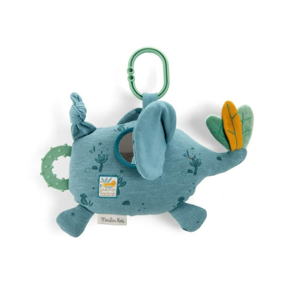 MOULIN ROTY Peluches Elefante de actividades Baobab 669077