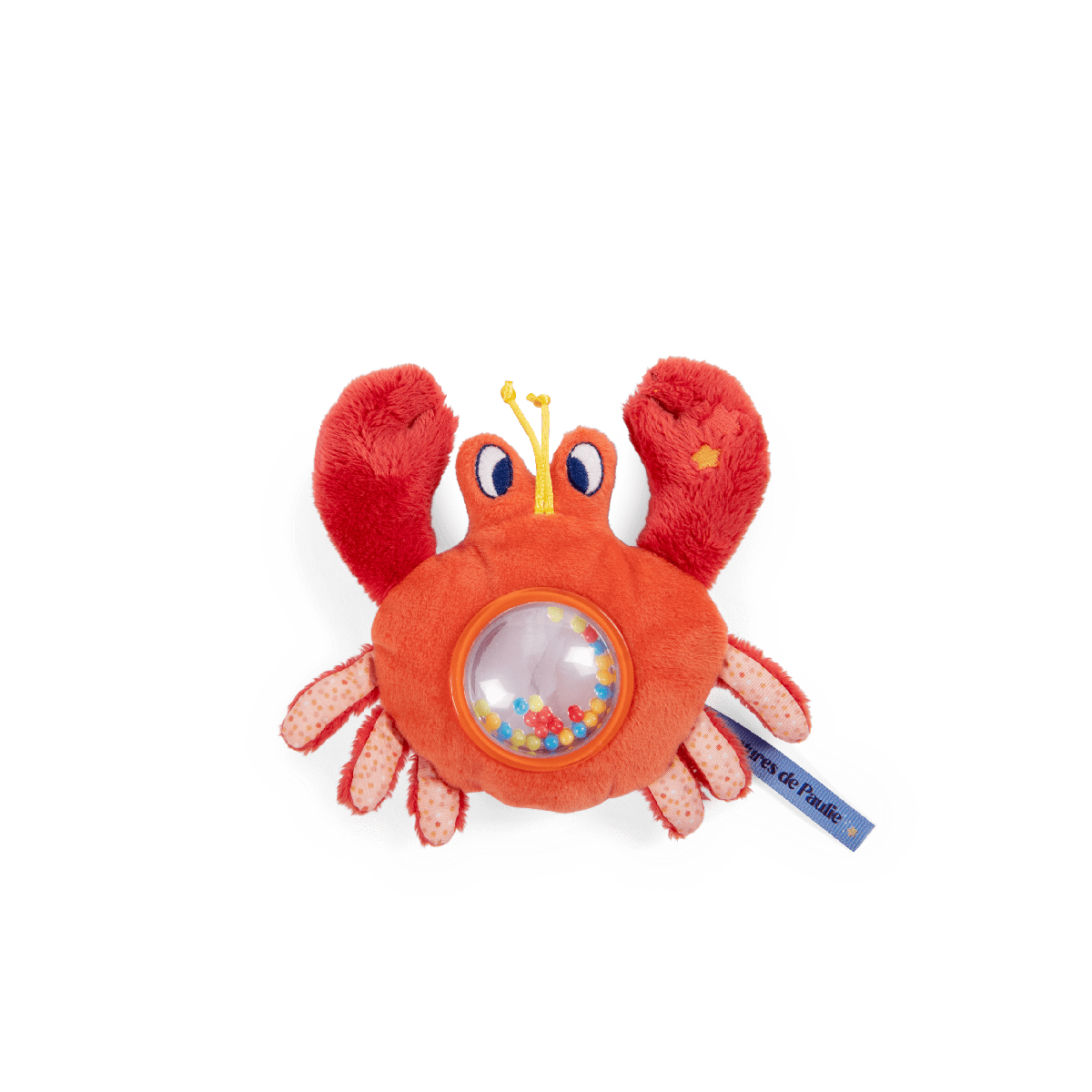 MOULIN ROTY Peluches Sonajero bolas cangrejo Aventuras de Paulie 676005