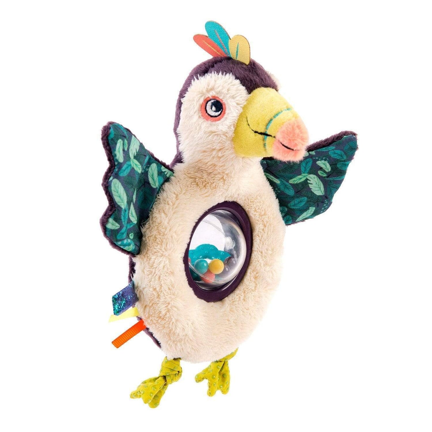 MOULIN ROTY Peluches Sonajero Bolitas Tucan de Dans la Jungle 668005