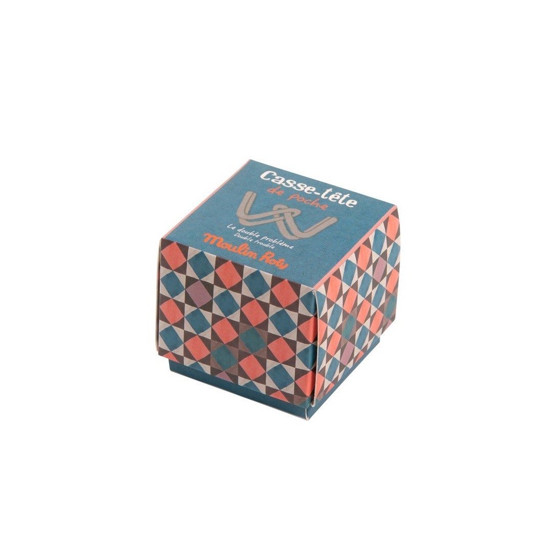 MOULIN ROTY Puzzles y encajes Rompecabezas de bolsillo El Doble Problema
