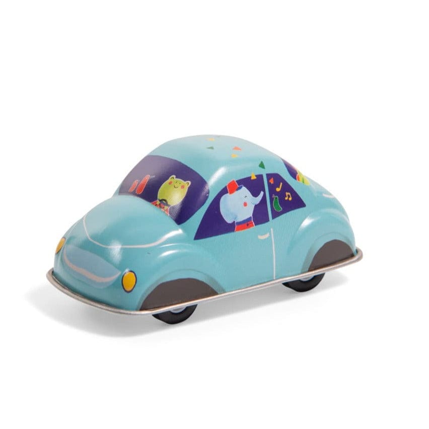 Moulin Roty Transportes Auto a fricción azul 720397