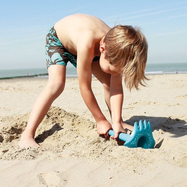 QUUT Juegos de Exterior Rastrillo de playa turquesa triplet QU170006