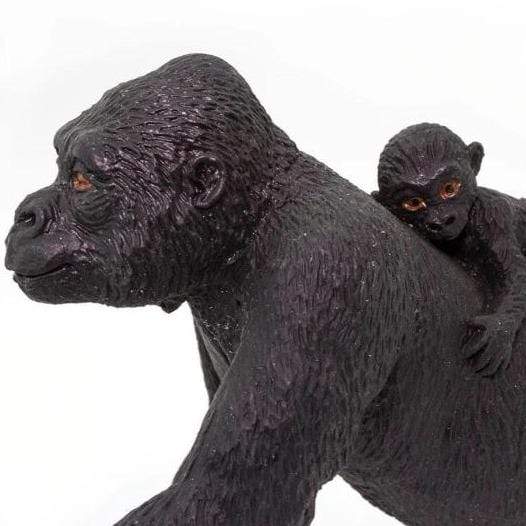 SAFARI Animales y Dinosaurios Coleccionables Gorila con Bebé Coleccionable SA294729