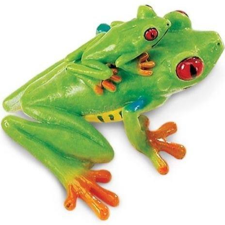 SAFARI Animales y Dinosaurios Coleccionables Rana Arbórea de Ojos Rojos Coleccionable SA100120