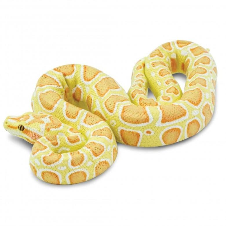 SAFARI Animales y Dinosaurios Coleccionables Serpiente Pitón Birmana Albina Coleccionable SA100250