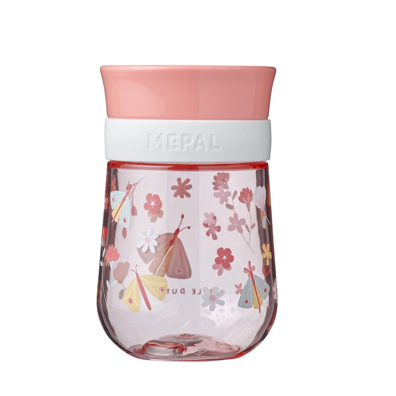 WOW CUP Alimentación Vaso de entrenamiento 360 rosado con flores 108016065243