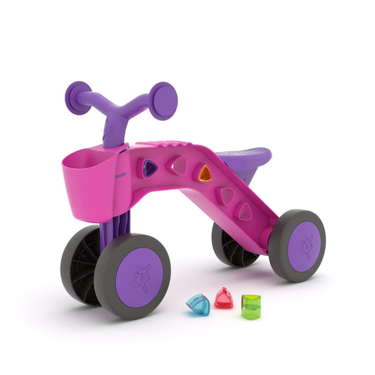 Chillafish Correpasillos Correpasillos ItsiBitsi Blocks ride on with - Fushia - Chillafish CPIB02FUS