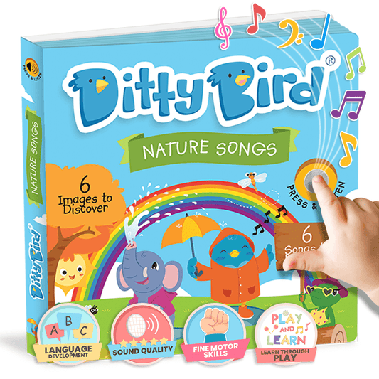 Ditty Bird Libro Musical Libro Interactivo Nature Songs - Ditty Bird 9781838206468