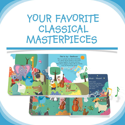 Ditty Bird Libros Libro Interactivo Musical Classical Music DI006