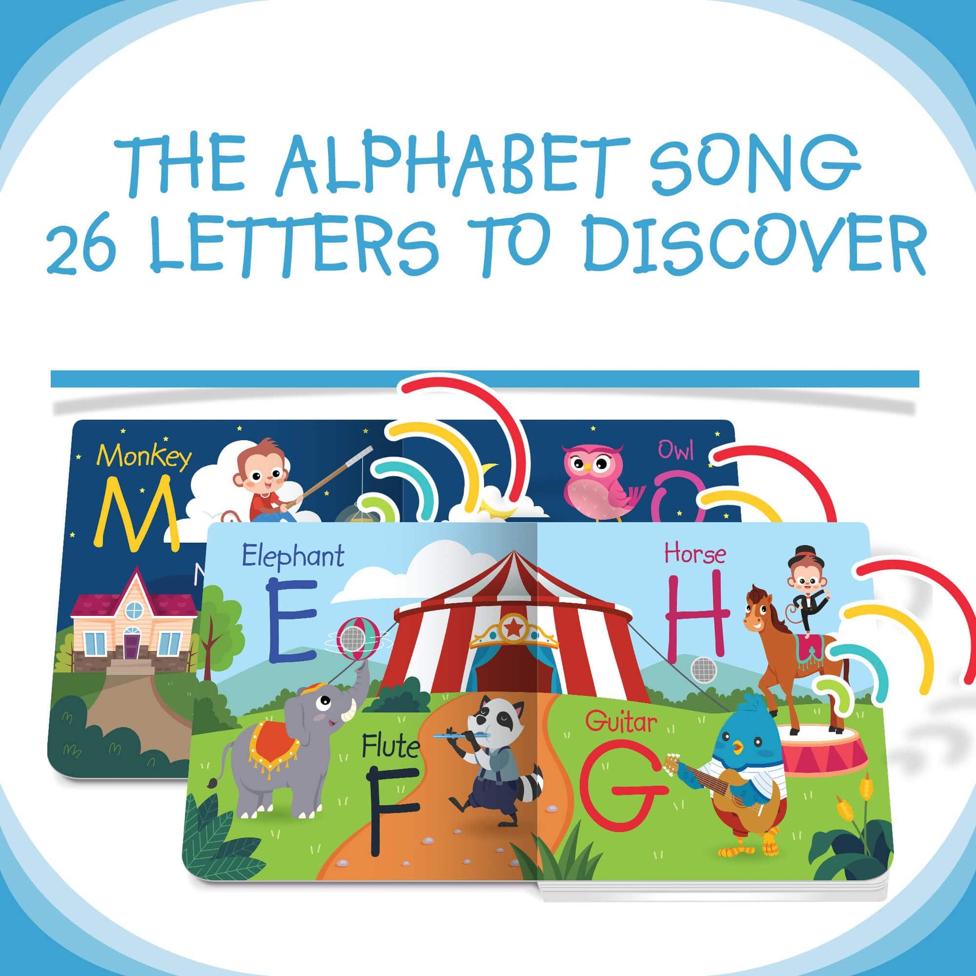 Ditty Bird Libros Libro Interactivo Musical Fun Alphabet DI032