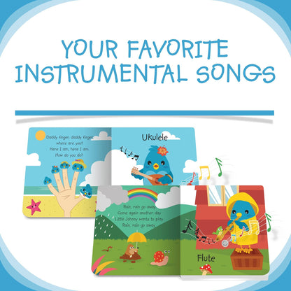 Ditty Bird Libros Libro Interactivo Musical Instrumental Songs DI005