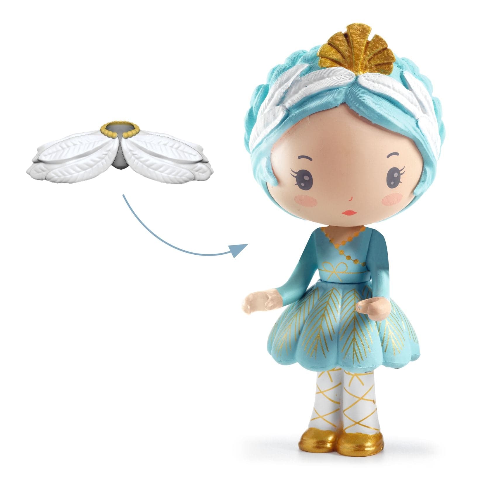 DJECO Figuras de colección Figura Coleccionable de Tinyly Grace y Stella - Djeco DJ06968