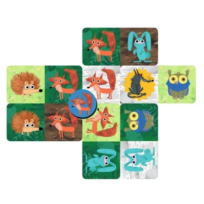 DJECO Juegos de memoria y lógica Juego de lógica Pánico del lobo - Djeco DJ05080