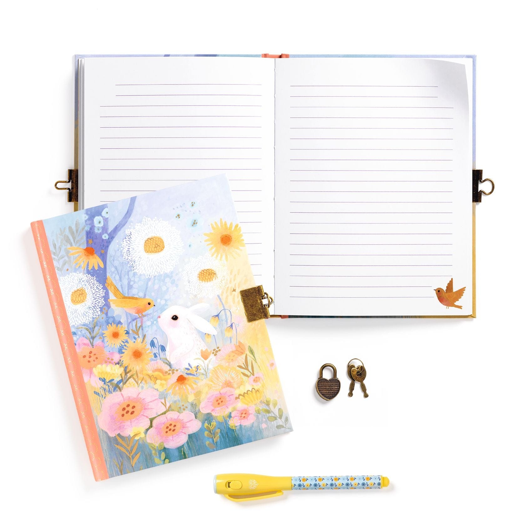 Lovely Paper Arte / Manualidades Diario de vida con lápiz mágico invisible - kendra DD03624