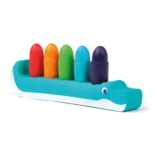 LUDI Juegos para el Baño Lápices de baño cocodrilo LU40080