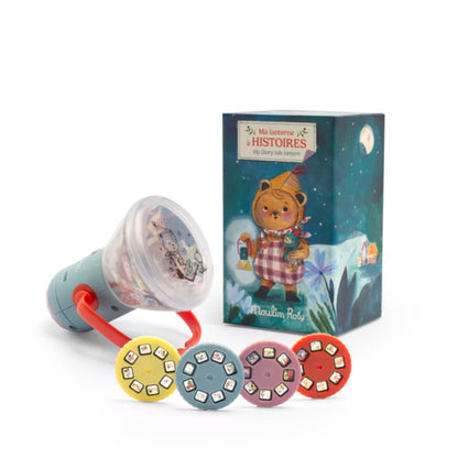 Moulin Roty Linterna de Historias Proyector Linterna de historias Les Minouchkas - Moulin Roty 681361