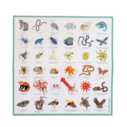 MOULIN ROTY Puzzles y encajes Juego de Memoria de Animales - Moulin Roty 719364