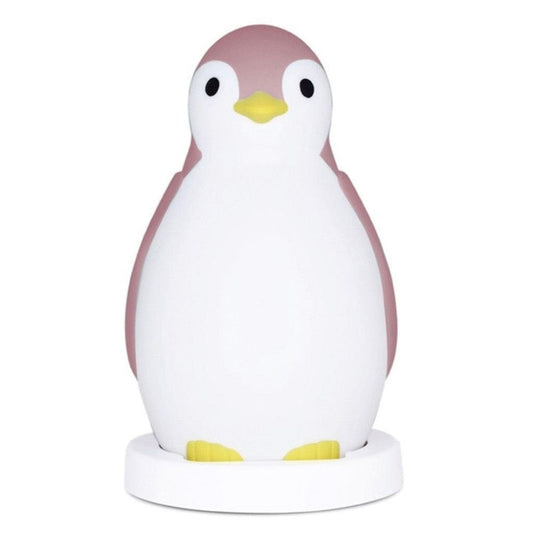 Zazu Luz Nocturna / Espantacuco Luz nocturna con educador de sueño Pam pingüino Rosa- Zazu ZA-PAM-03 