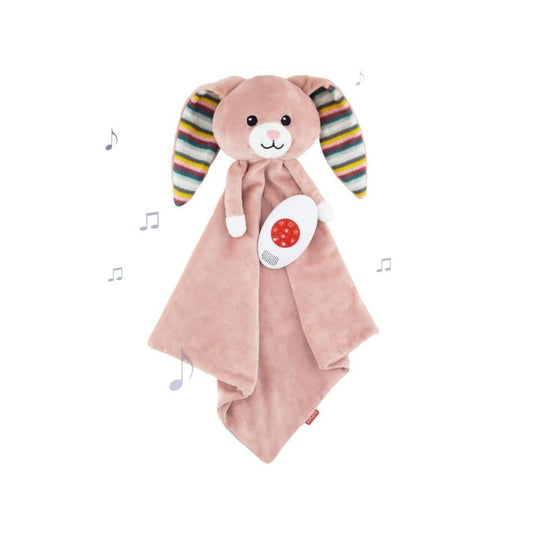 Zazu Peluches con ruido blanco Peluche / manta becky la conejita con porta chupete y ruido blanco - Zazu ZA-BECKY-01