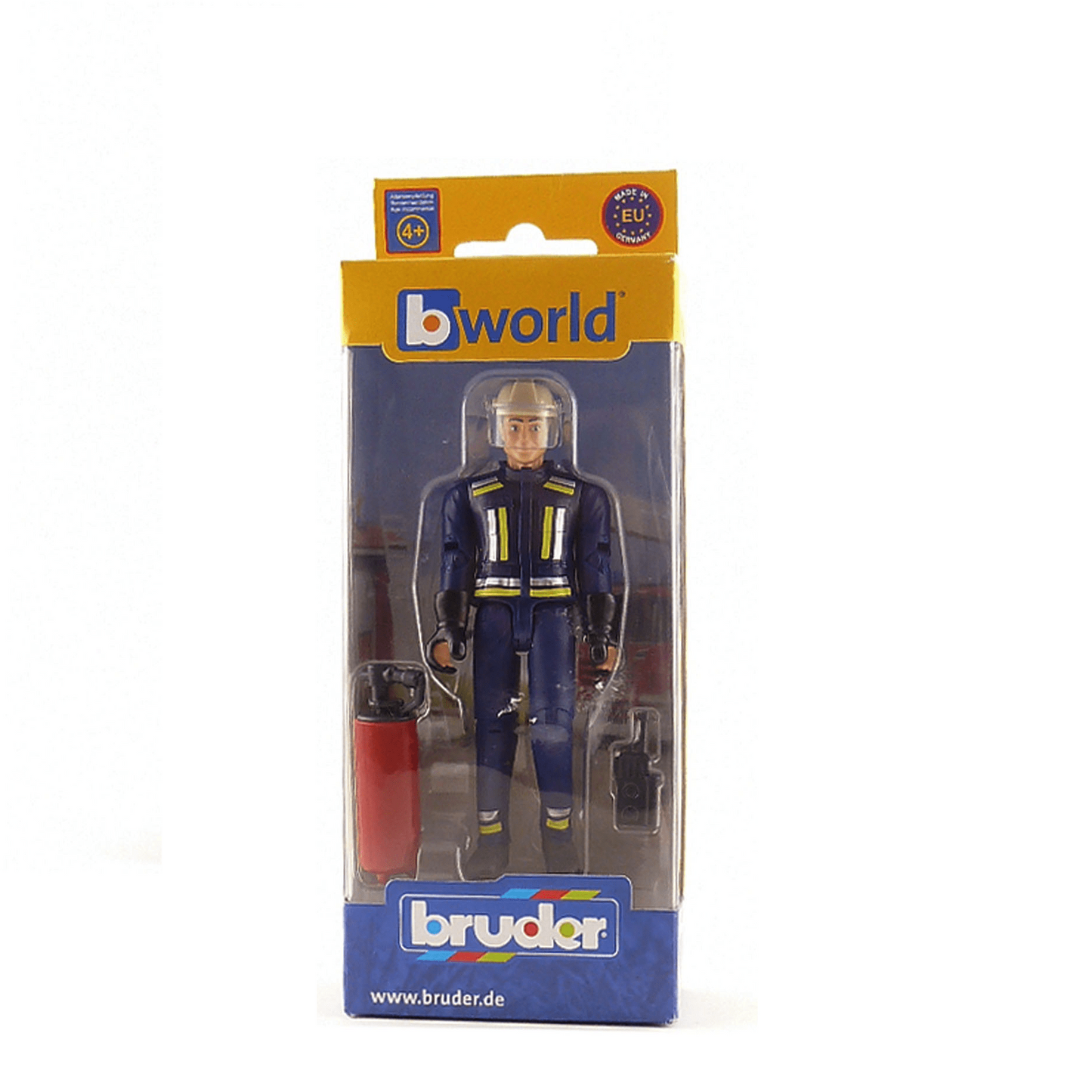 BRUDER Figuras de colección Figura hombre bombero con accesorios - BRUDER BRU60100