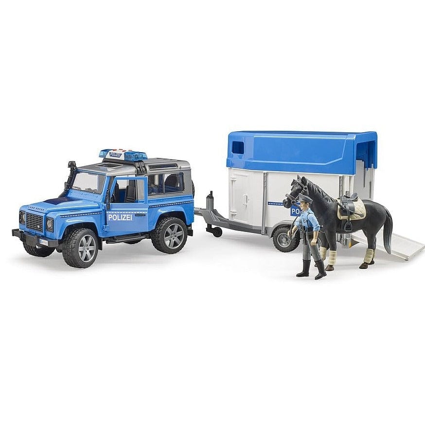 BRUDER Transportes Vehículo Policial Land Rover - BRU02588 BRU02588