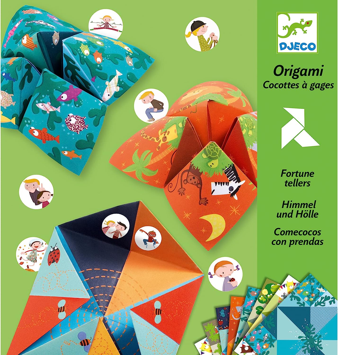Design By Djeco Arte y Manualidades Crea con Papeles - Origami A DJ08764