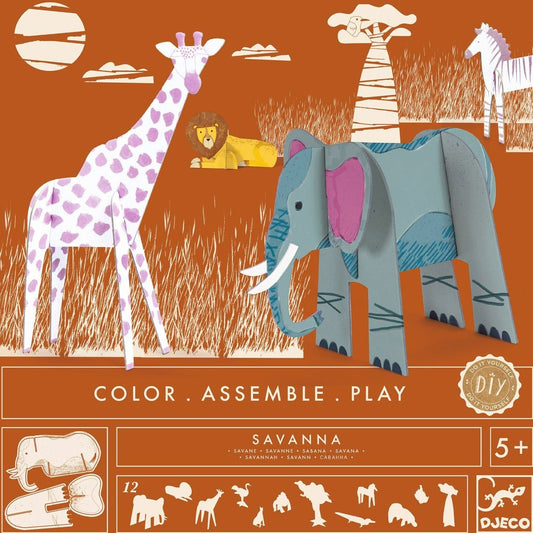 Design By Djeco Arte y Manualidades Hazlo Tú Mismo - Savanna