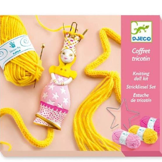 Design By Djeco Arte y Manualidades Set para tejer Princess French Knitting DJ09834