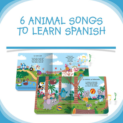 Ditty Bird Libros Libro Interactivo Canciones de Animales en español DI021