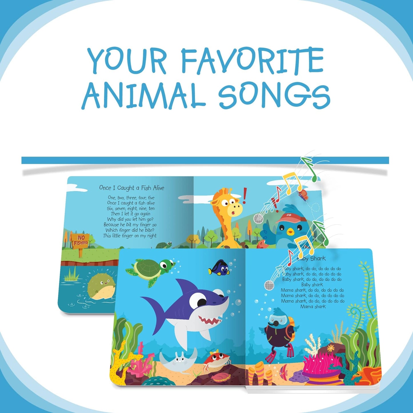 Ditty Bird Libros Libro Interactivo Musical Animal Songs DI017