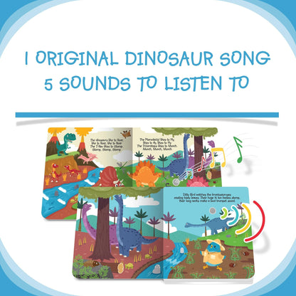 Ditty Bird Libros Libro Interactivo Musical Dinosaur Sounds DI015