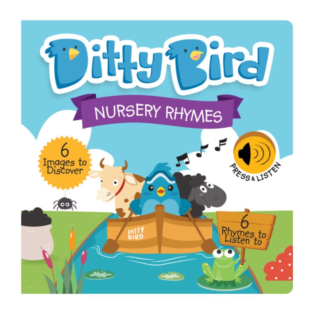 Ditty Bird Libros Libro Interactivo Musical Nursery Rhymes DI002