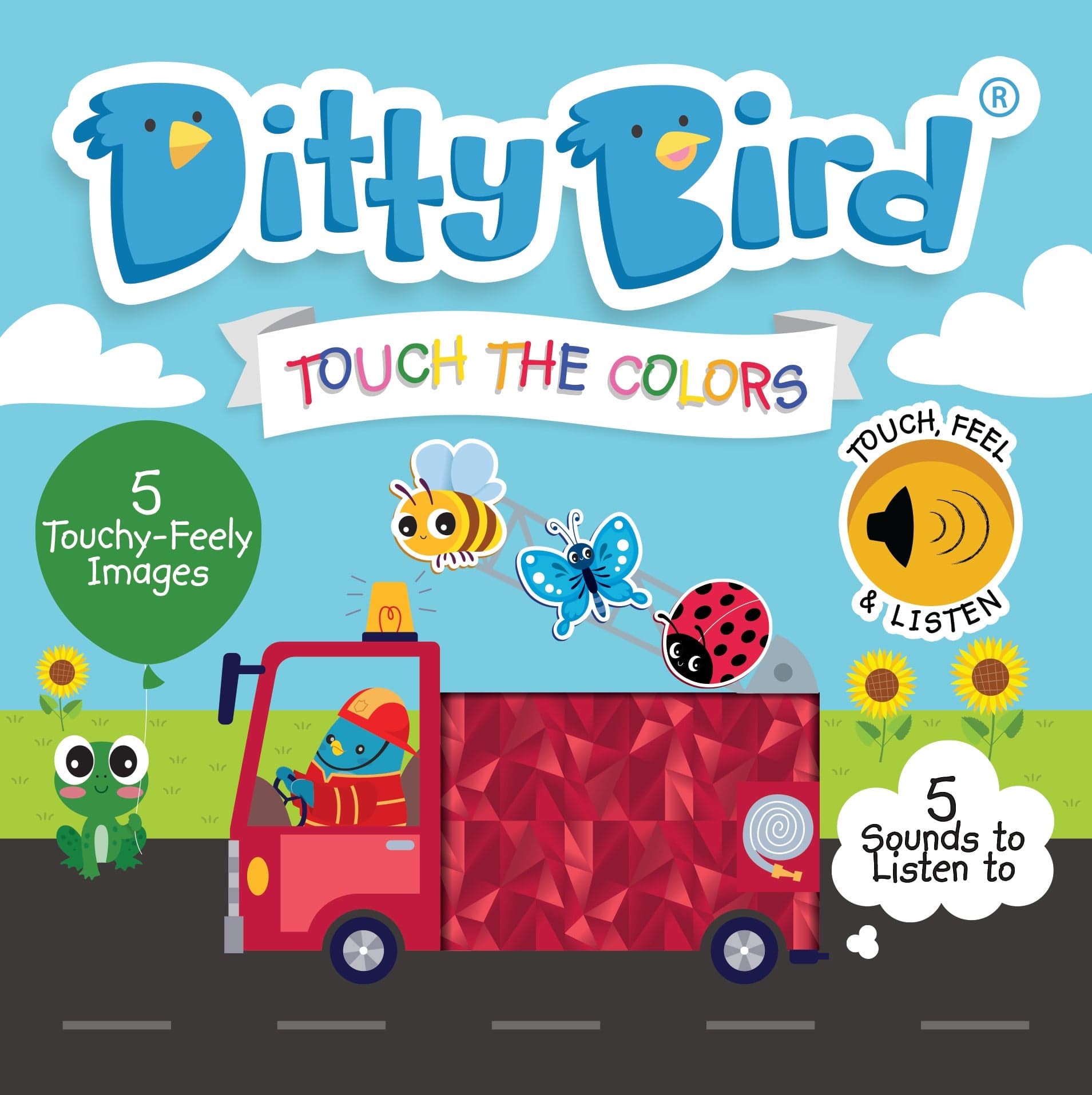 Ditty Bird Libros Libro Interactivo Musical Touch the Colors DI035