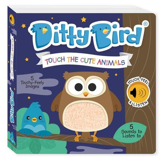 Ditty Bird Libros Libro Interactivo Musical Touch the Cute Animals DI010