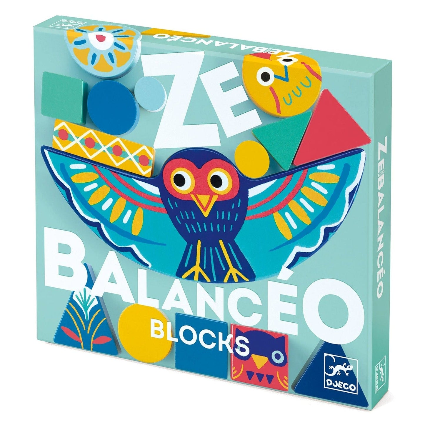 DJECO Bloques y Construcción Juego de Construcción Ze Balanceo DJ06433