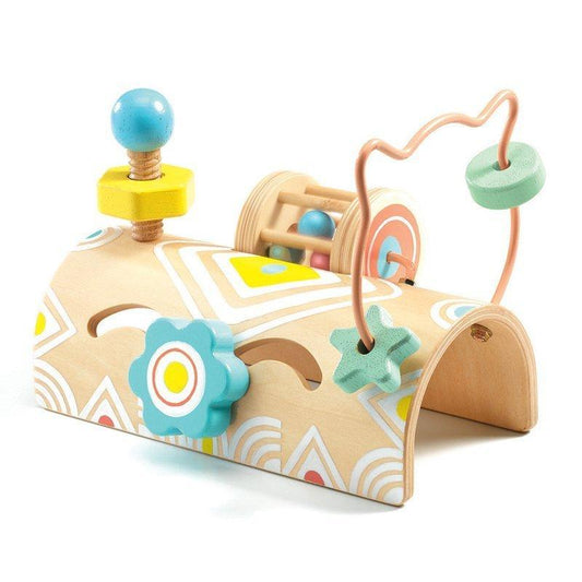 DJECO Destreza y Habilidades +1 Tabla de Actividades Bebés - Djeco DJ06120