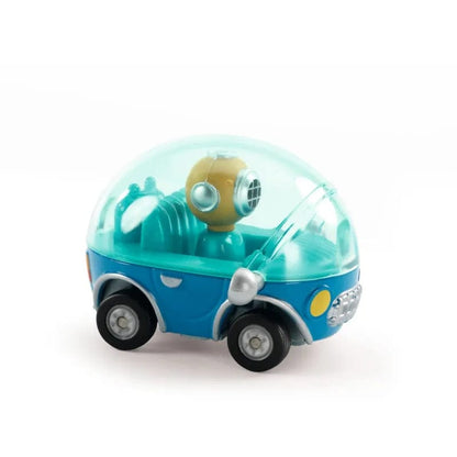 DJECO Figuras de colección Autos locos - Burbuja Nauti