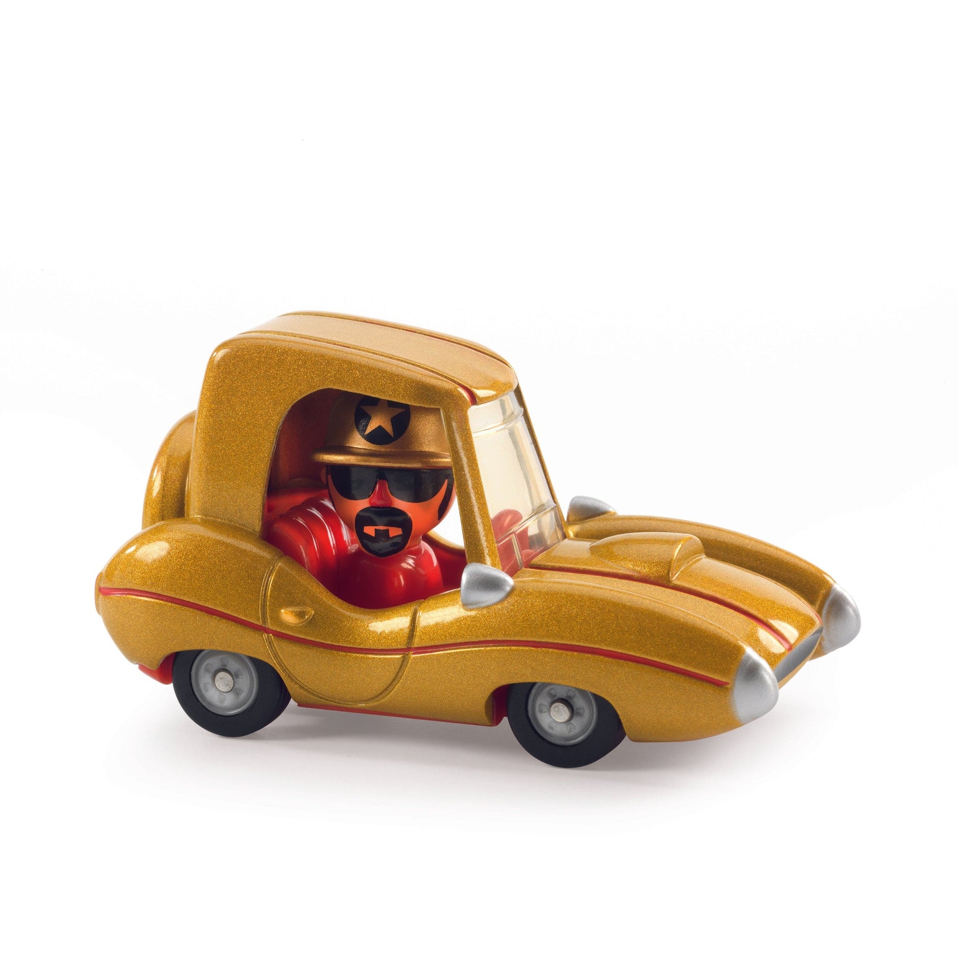 DJECO Figuras de colección Autos locos - Estrella dorada DJ05475