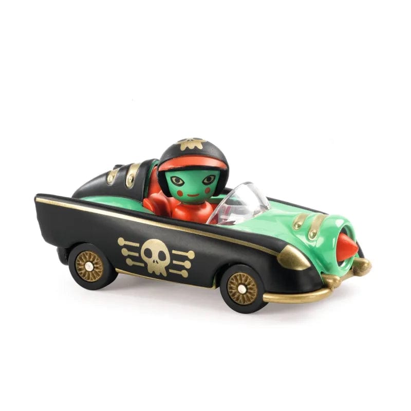 DJECO Figuras de colección Autos locos - Pirata sobre ruedas DJ05487